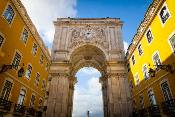 istock Holidays in Portugal -  Arco da Rua Augusta on the Praca do Comercio in Lisbon 2175583025
