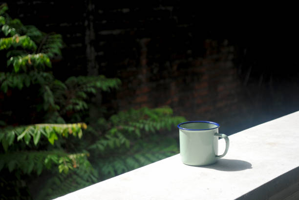Coffee ritual in the morning.