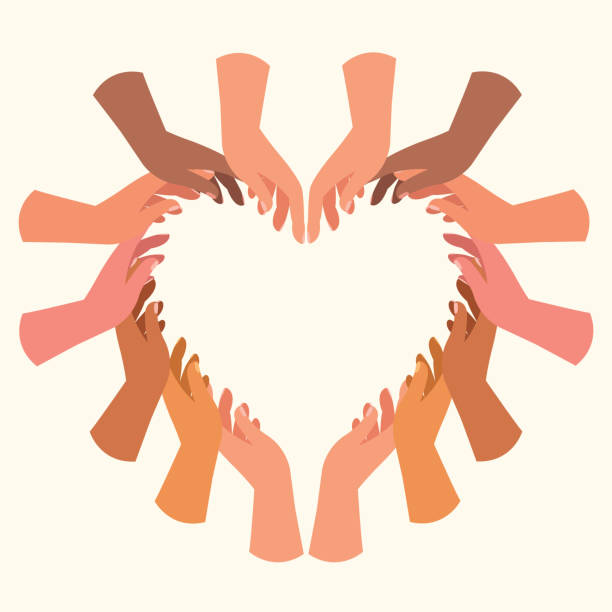 istock Hands in heart shape, Hands holding each other strongly, hand in hand with heart shape concept. 2175599796