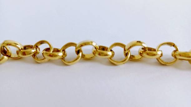 istock yellow gold chain on white background 2175599931