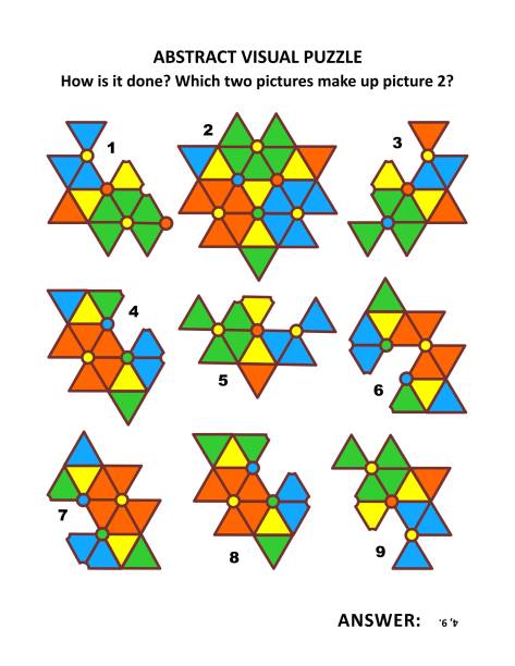 Visual Proessing Puzzle 210+ Visual Logic Puzzles Stock Illustrations, Royalty-Free Vector ...