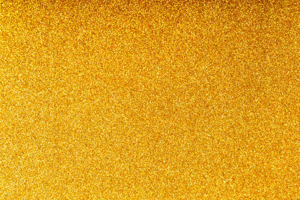 istock Gold Glitter Texture Background with Sparkling Particles, Luxurious Festive Surface 2175613280