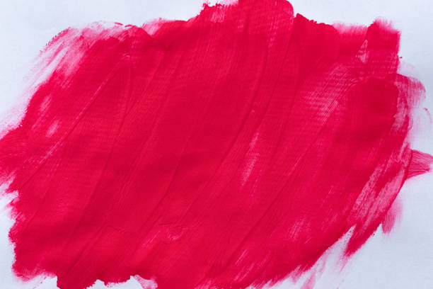 Background painted with red paint