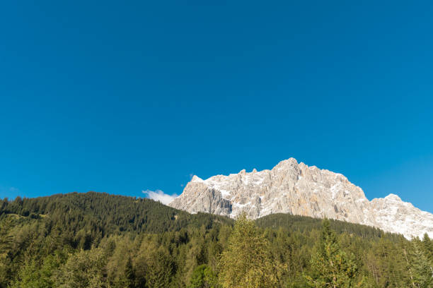 Beautiful Austrian countryside european landscape on a beautiful day