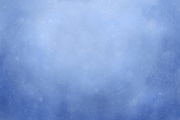 istock Blue watercolor winter background. Ice rink texture with skating scratch marks for winter season designs 2175620260