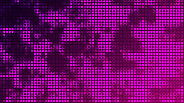 Shapes mosaic abstract background animation