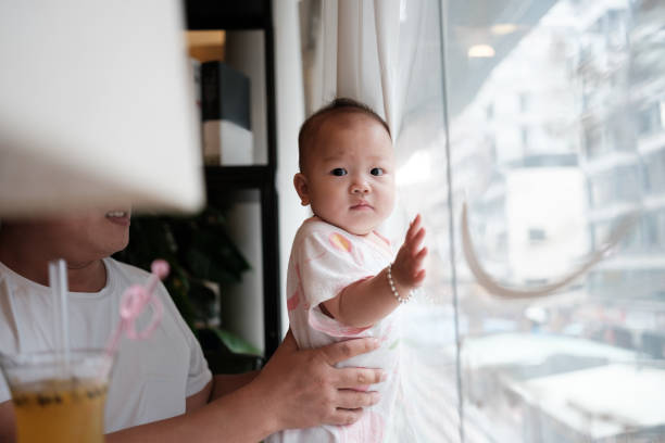 istock Asian father accompanying his daughter 2175632765