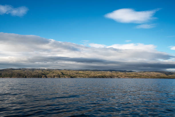 Mountains and the Barents Sea, Kola Peninsula