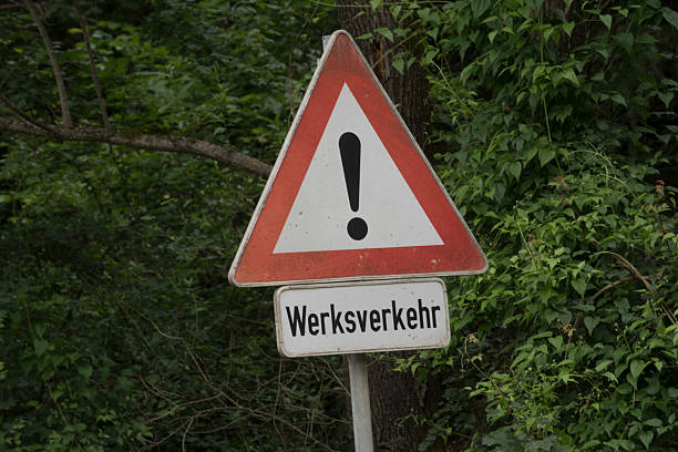 istock traffic management and road signs 2175642788