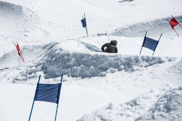 istock snowboarder on a mountain with snow in winter 2175648994