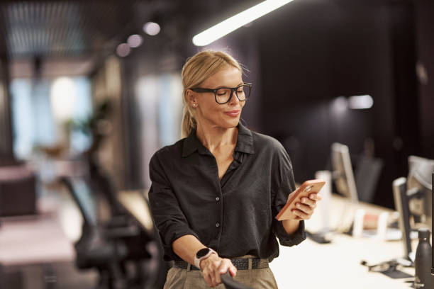 istock A Professional Woman Actively Engaged and Working in a Modern Office Environment Today 2175654279