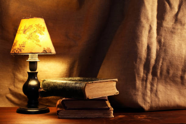 istock Books Near Lamp 2175663319
