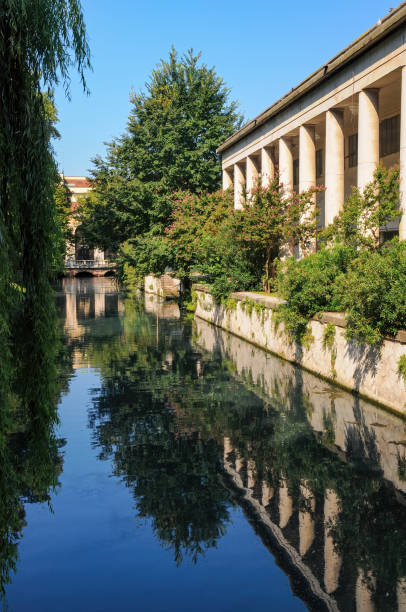istock Serene Canal Reflections in Vicenza, Italy 2175664114