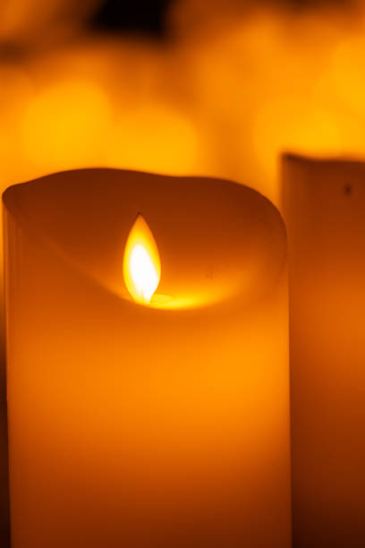 istock candles on the concert stage background 2175668229