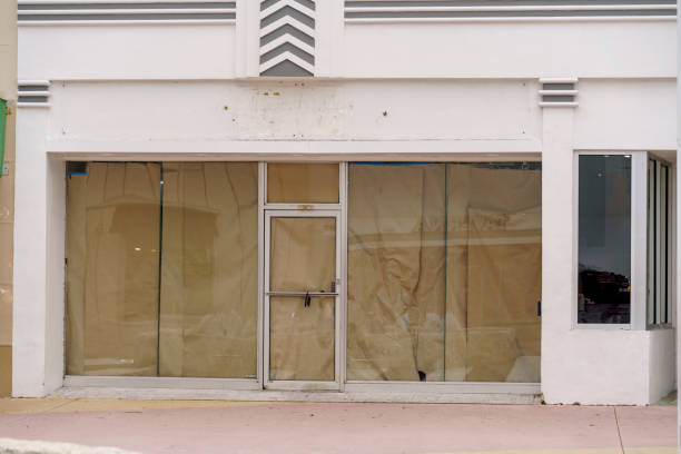 istock Shops closed down on Lincoln Road Miami Beach 2175668908