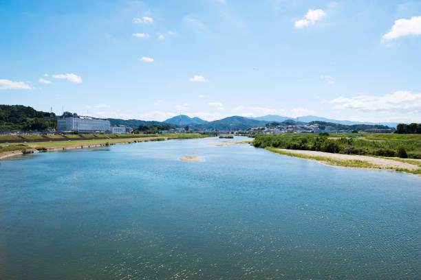 istock Yamato River in Osaka 2175674359