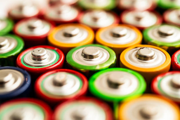 istock Vibrant Recyclable Batteries Close-Up, Showcasing Eco-Friendly Energy Solutions and Their Colorful Design in a Sustainable Living Context 2175679232
