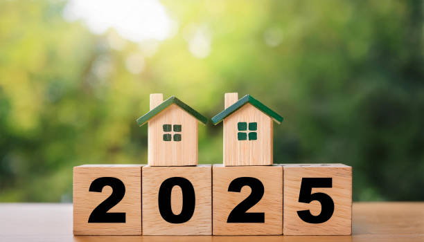 istock 2025 Housing Development and Growth: Wooden Blocks with Small House Models 2175686896
