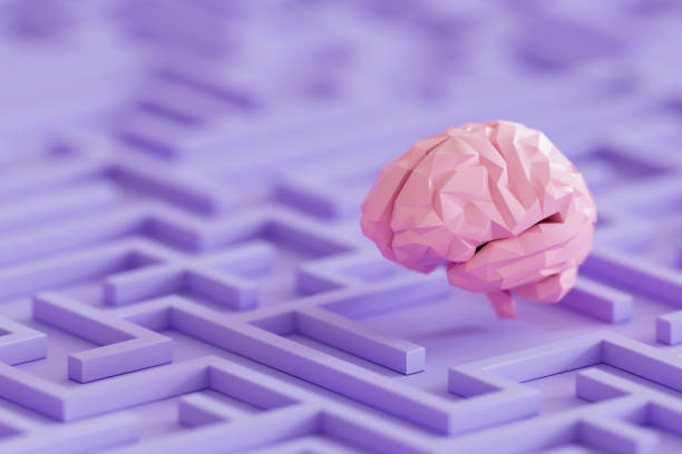 istock Brain on maze, mental health concept 2175689330