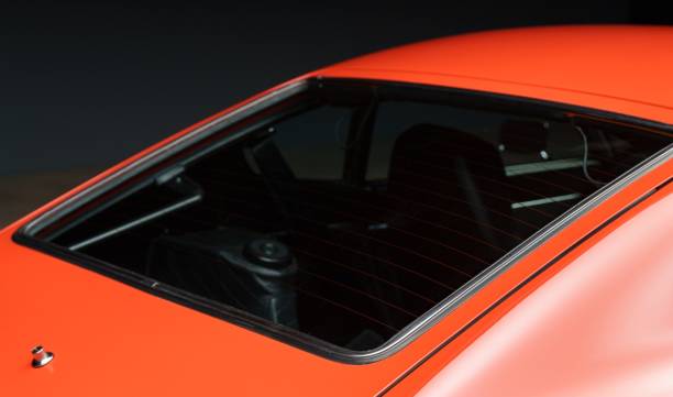 istock 1972 Orange Sports Car 2175693247