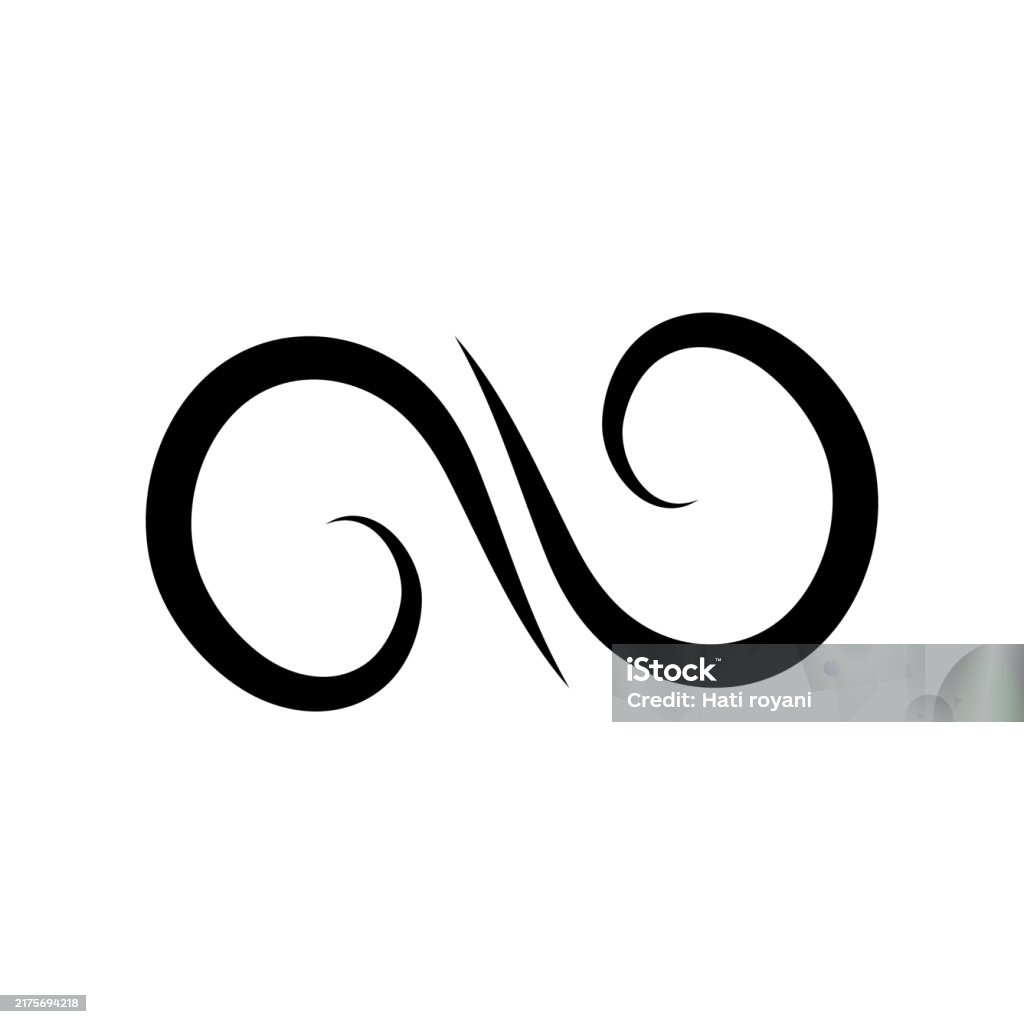 Simple Line Infinity Loop Infinity Line Loop Logo Stock Illustration - Download Image Now ...