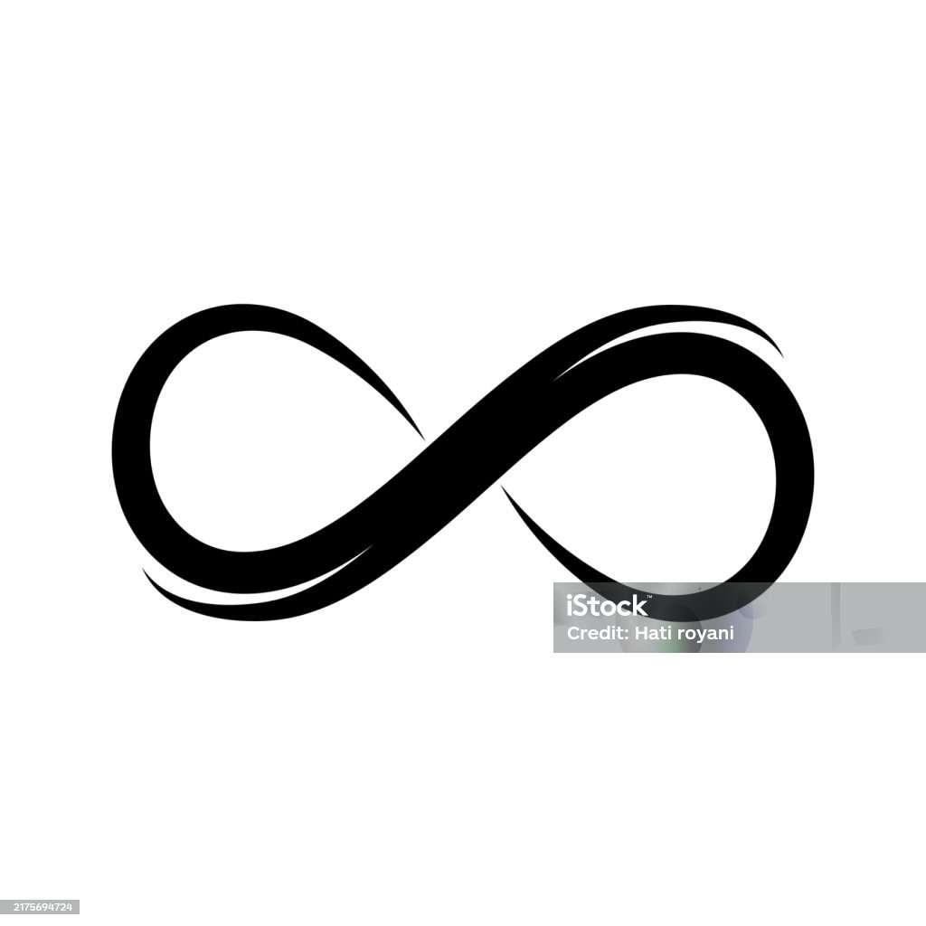 Infinity Line Loop Logo Stock Illustration - Download Image Now ...