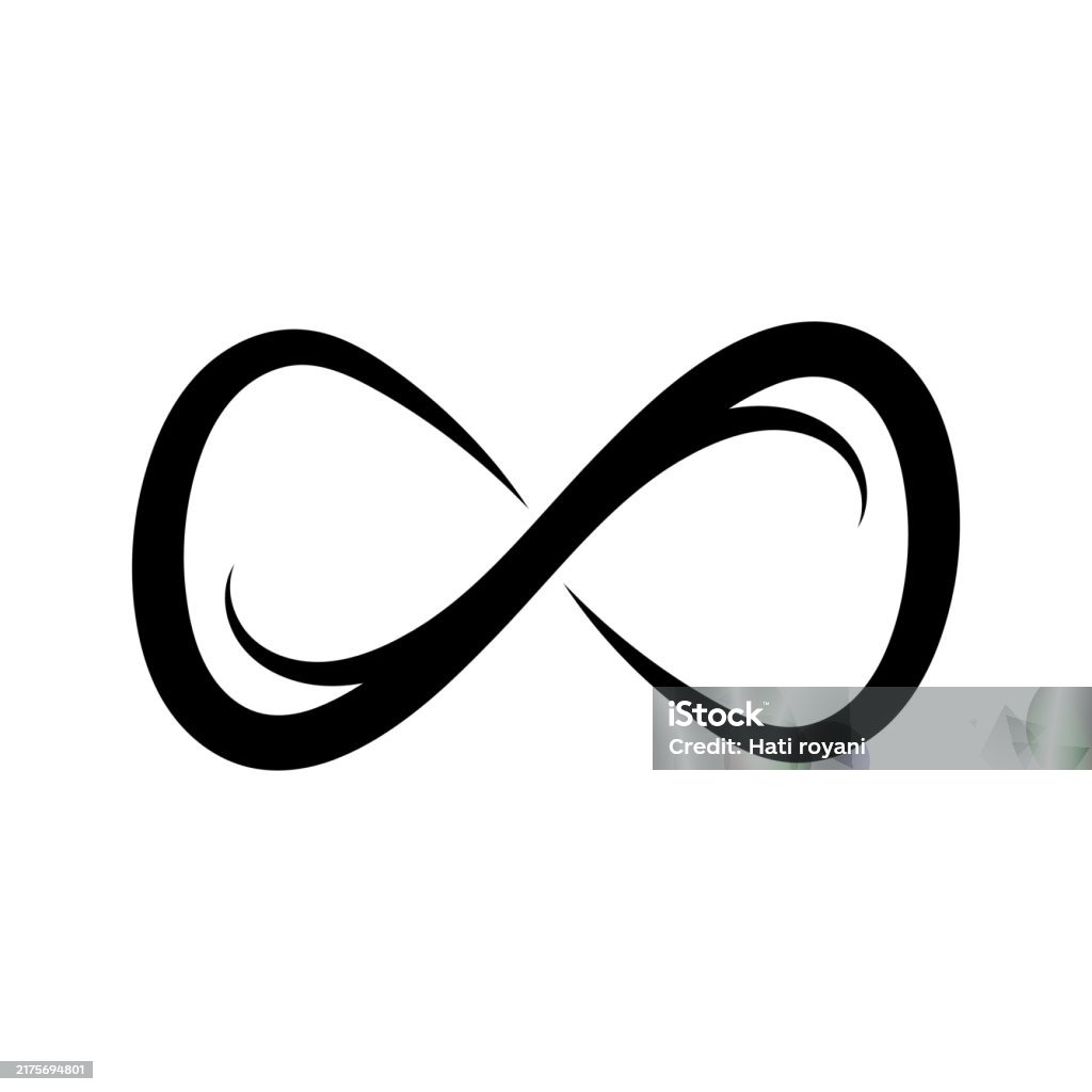 Infinity Line Graphics Infinity Line Loop Logo Stock Illustration - Download Image Now ...