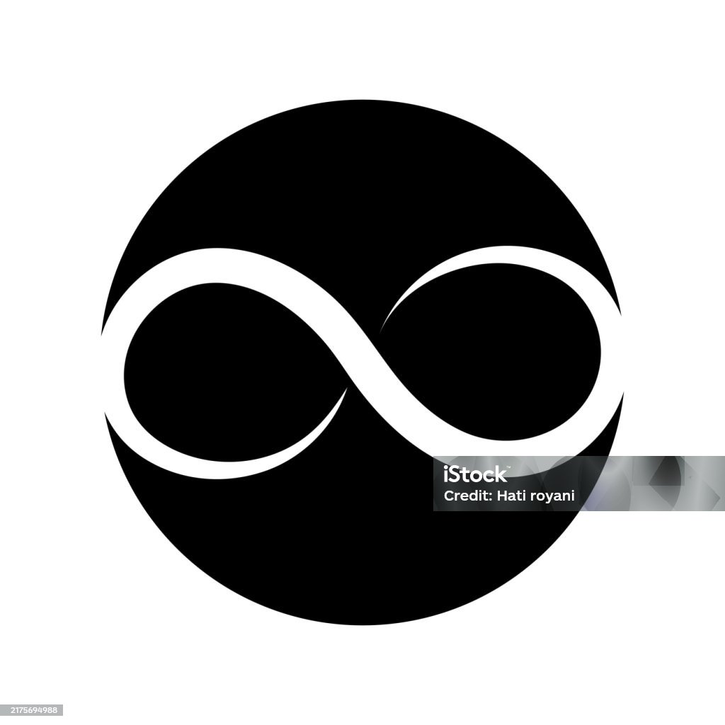 Simple Line Infinity Loop Infinity Line Loop Logo Stock Illustration - Download Image Now ...
