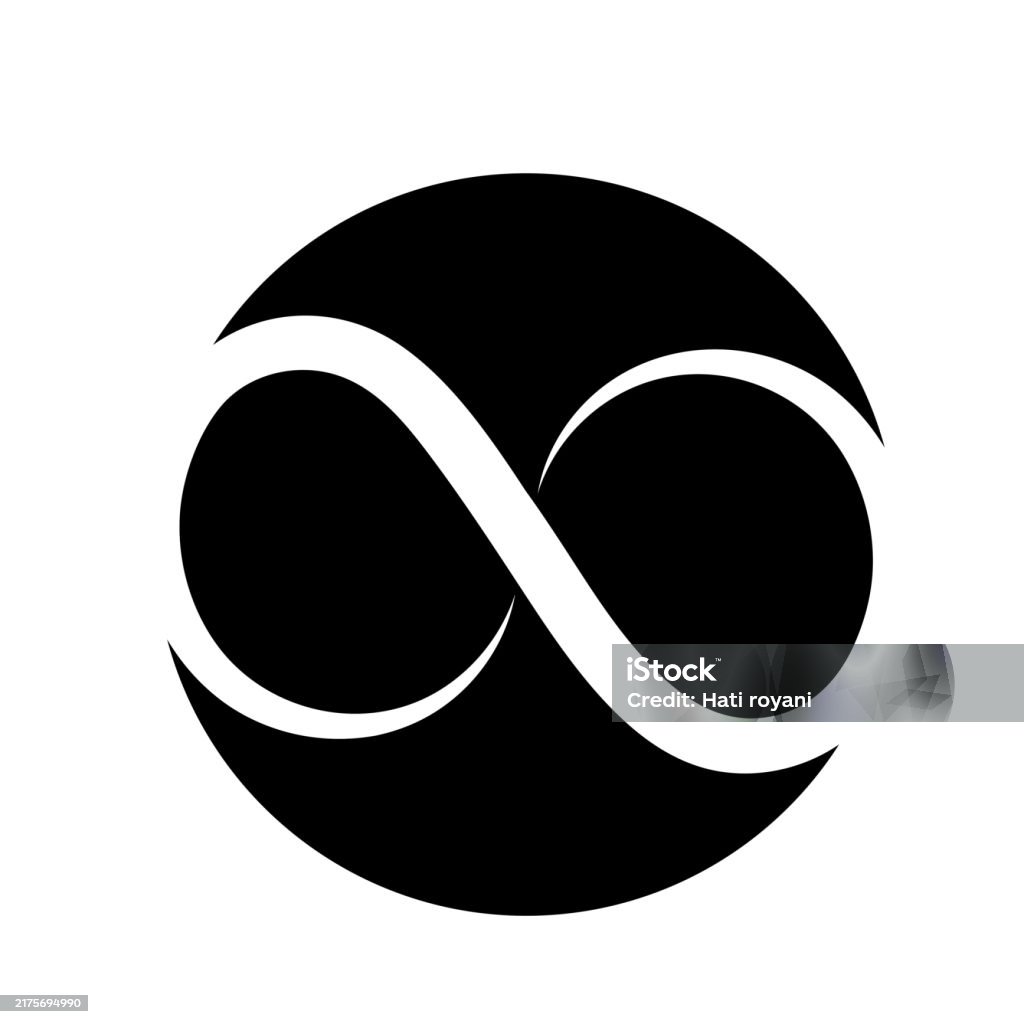Infinity Loop Ring Logo Infinity Line Loop Logo Stock Illustration - Download Image Now ...