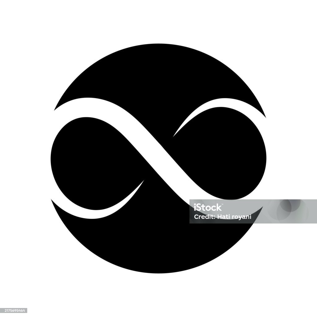 Simple Line Infinity Loop Infinity Line Loop Logo Stock Illustration - Download Image Now ...