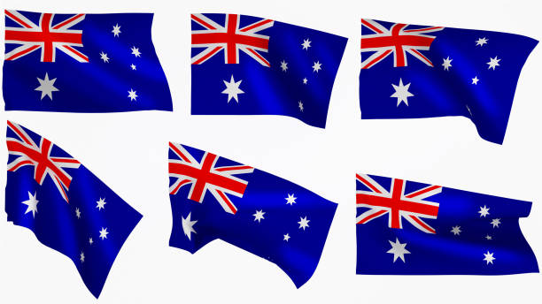 Australia: the Australian National Flag, officially adopted on September 3, 1901, following a public design competition, features a dark blue field with the Union Jack in the upper hoist quarter, symbolizing Australia's historical ties to the United Kingdom. The flag also displays the Commonwealth Star, a seven-pointed white star with one point for each of the six states and one for the territories, located below the Union Jack. On the fly side, the Southern Cross, a prominent constellation visible in the Southern Hemisphere, is represented by five white stars of varying sizes. The design, chosen from over 32,000 entries, was slightly modified in 1908 to standardize the Commonwealth Star's points and has remained largely unchanged since, serving as a symbol of national identity and unity. The flag's use is governed by the Flags Act 1953, which formalized its status as Australia's national emblem, though it has faced ongoing debate regarding its colonial symbolism.