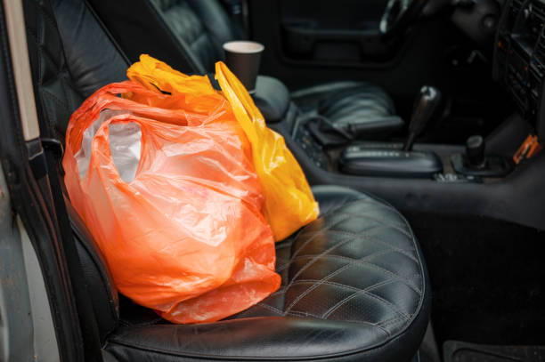 istock shopping bags in a car 2175699529