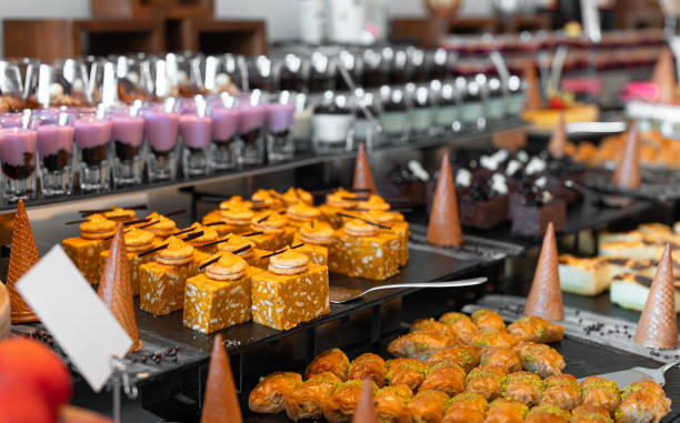 istock A variety of sweets and cakes. All-inclusive concept. 2175704780