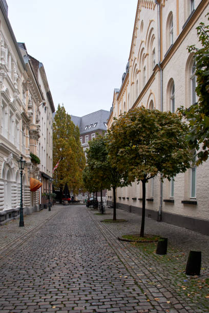 istock Quaint Cobblestone Alley with Historical Charm 2175705432