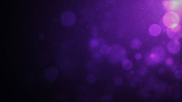 Abstract Glitter Background - Bokeh, Shallow Depth Of Field, Selective Focus - Loopable