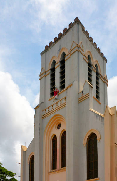 istock Basilica of the Immaculate Conception - crenellated tower, Ouidah, Benin 2175709140