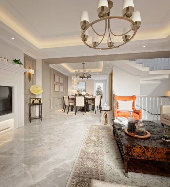 istock 3d render of modern living room 2175711760