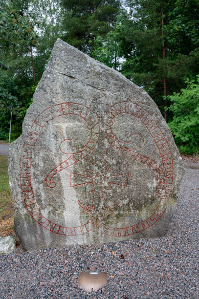 istock Runestone at Jarlabanke's Bridge 2175716392