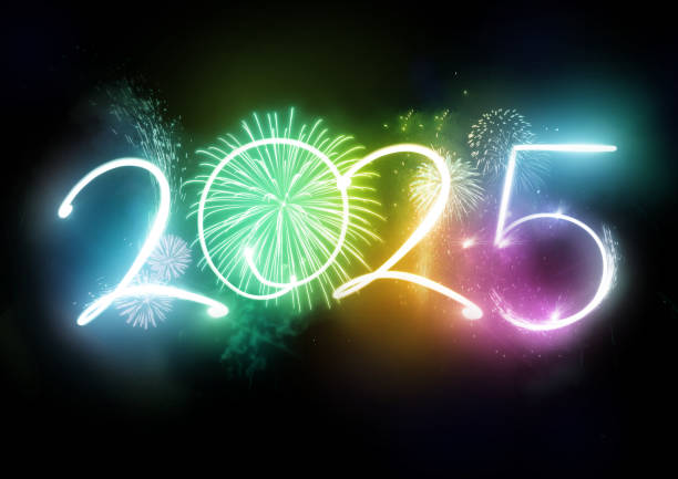 istock 2025 Fireworks New Year Celebrations Numbers Fireworks 2175729022