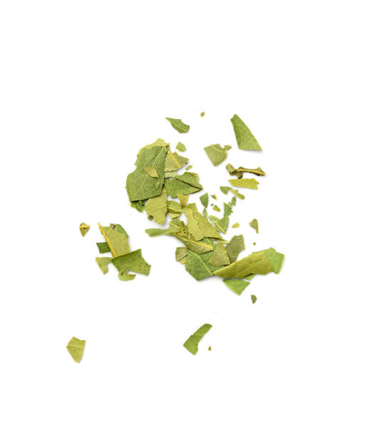 istock Dry Bay Leaves Powder, Crushed Laurel Leaf, Crumbled Broken Bayleaf, Fragrant Ingredient Pieces 2175738522