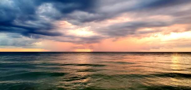istock INDIAN Rocks Beach, Florida USA Sunset Storms Before Hurricane Helene 2175759402