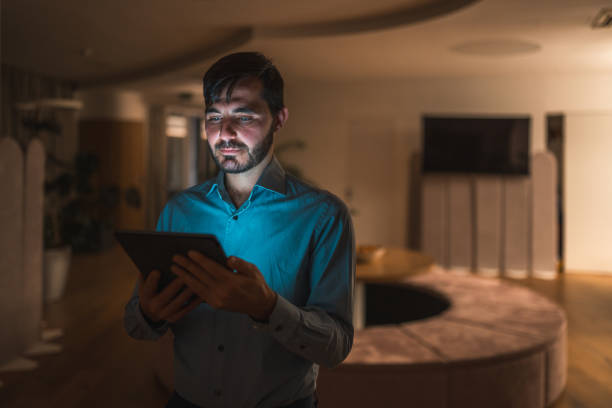 istock Business Professional Working Late at Home 2175768955
