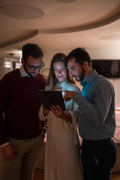 istock Diverse Business Team Working Late Together 2175768969