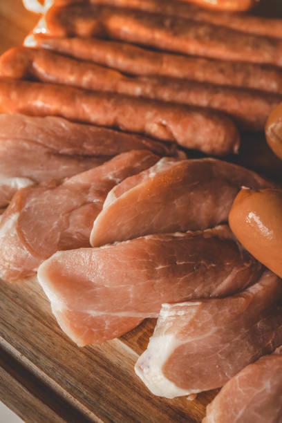 istock Set of different types of meat products 2175781427