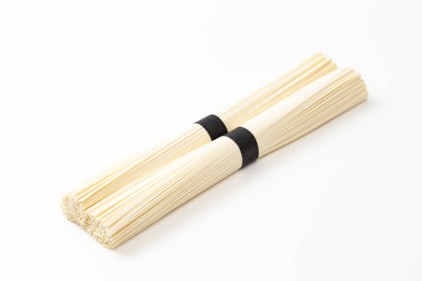 istock Somen noodles on white background. 2175781845