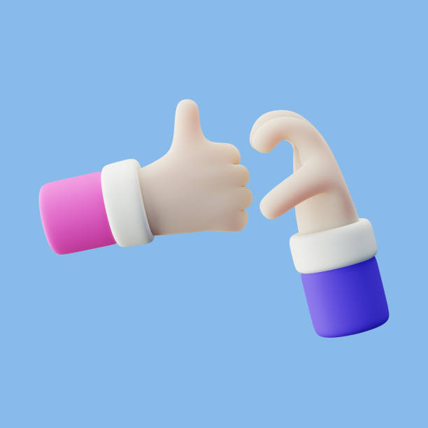 istock Friendzone Hand Gesture 3D Illustration 2175792396