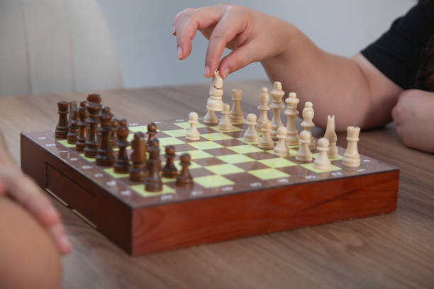 istock Opening move in a game of chess 2175799693