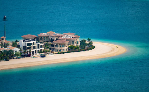 istock Houses on Palm Island in Dubai 2175808798