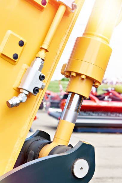 istock Hydraulic cylinder industrial machine 2175812069