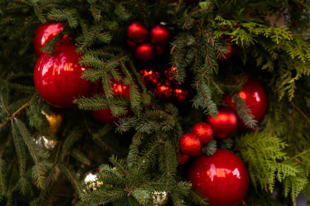 istock Christmas ball on Christmas Tree 2175812354